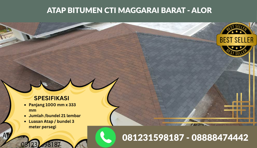ATAP BITUMEN CTI MANGGARAI