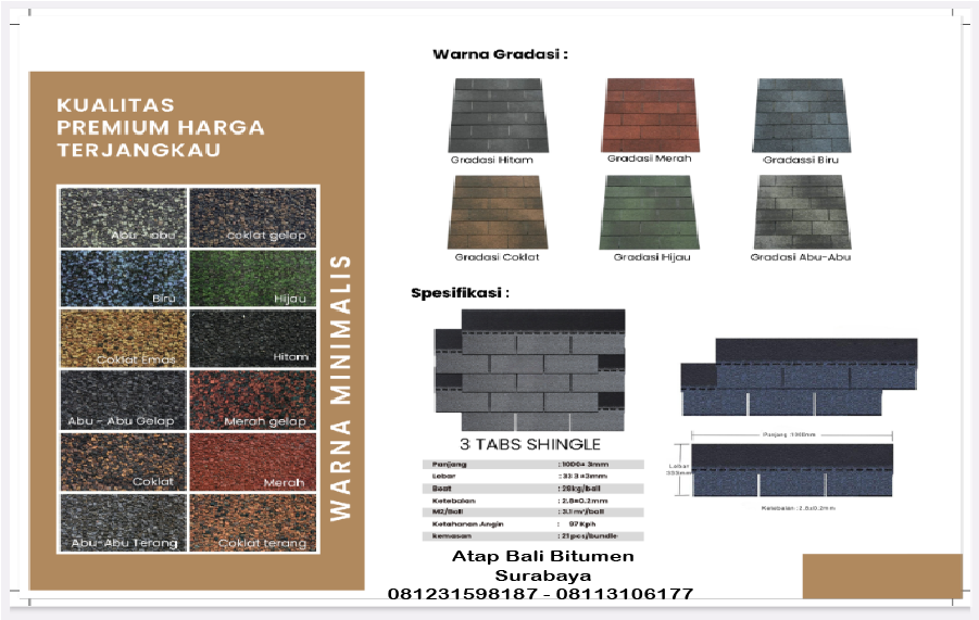 BALI BITUMEN WARNA 1